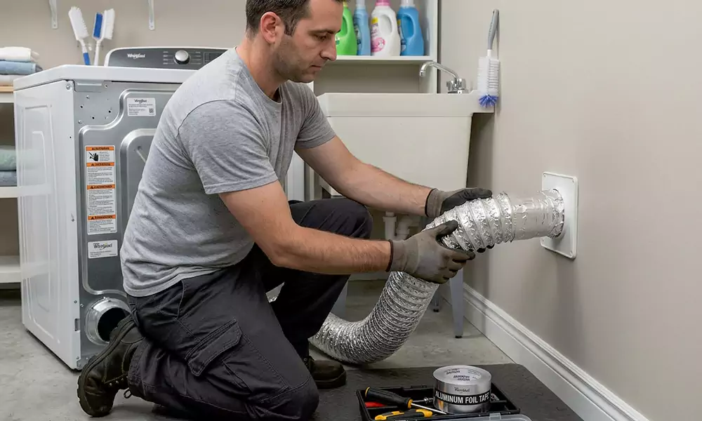 Dryer Vent Installation in Chelmsford, MA
